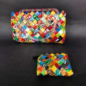 Candy Wrapper Purse/ Candy Wrapper Change Purse